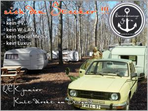Foto de la galeria de DDR Wohnwagen QEK direkt am Strand a Dranske