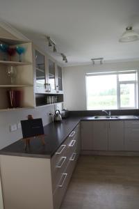 Kuchyň nebo kuchyňský kout v ubytování waikawa house