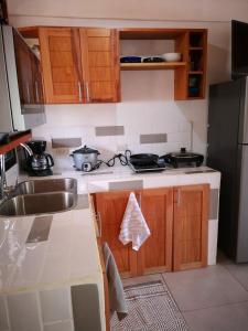 Dapur atau dapur kecil di Estancia Santa Teresita (EST)