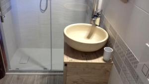 Koupelna v ubytování Agriturismo I Casamenti