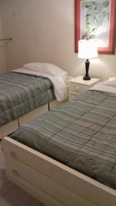 Cama o camas de una habitación en Casa Palmera