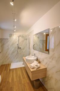 Koupelna v ubytování Maison Balù Apartments