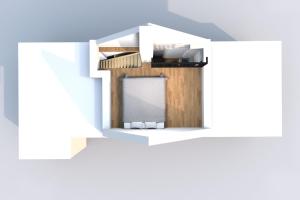 Kuchyň nebo kuchyňský kout v ubytování Prague Expat House