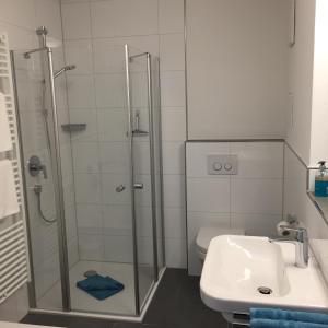 Phòng tắm tại Starenweg Appartements