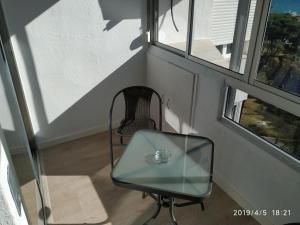 Balkón alebo terasa v ubytovaní Apartamento en urbanización Algaida en primera línea de playa