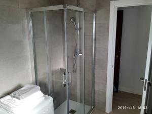 Kúpeľňa v ubytovaní Apartamento en urbanización Algaida en primera línea de playa