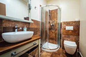 Koupelna v ubytování Guest House EJGA