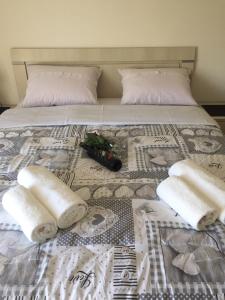 Ένα ή περισσότερα κρεβάτια σε δωμάτιο στο Apartment Milica