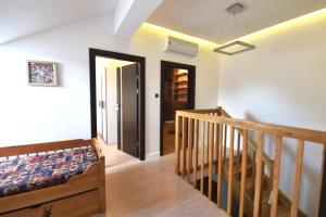 Posteľ alebo postele v izbe v ubytovaní Ferienwohnung Kisajno