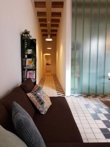 Posezení v ubytování Het Pakhuis Schiedam