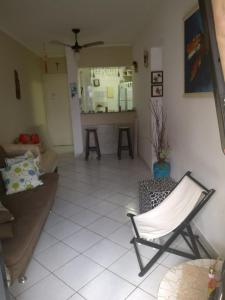 Kuchyň nebo kuchyňský kout v ubytování Prédio Frente a Praia