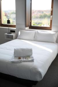 Postel nebo postele na pokoji v ubytování Hotel Melibea by gaiarooms