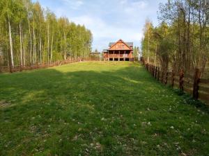 Vonkajšia záhrada v ubytovaní Domek u Charnasia