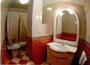 Koupelna v ubytování Hotel O Castelo