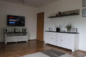 Η κουζίνα ή μικρή κουζίνα στο Ferienhaus Bianca +15 φωτογραφίες