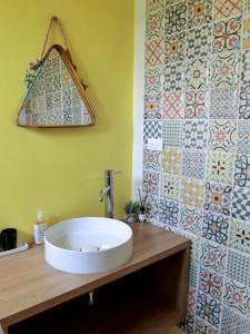 Ένα μπάνιο στο 沐日海邊民宿 +42 φωτογραφίες