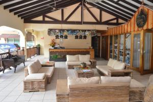Posezení v ubytování Coco D'or Hotel Seychelles
