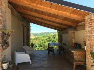 Balkón nebo terasa v ubytování B&B acaso + 17 fotografií