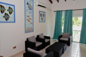 Posezení v ubytování Coco D'or Hotel Seychelles