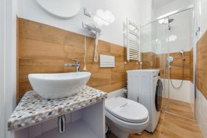 Kúpeľňa v ubytovaní Apartamenty Sun & Snow Seaside Grzybowo
