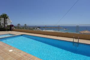 Bazén v ubytování MB, Mareta Blava, piscina y vistas nebo v jeho okolí