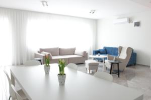 Posezení v ubytování Lux House Olga