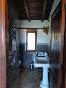 A bathroom at Crapa Licca