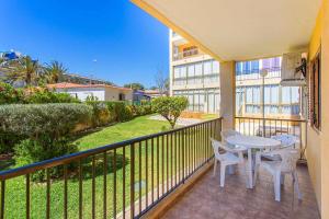 Balkon lub taras w obiekcie CH Vista Alegre Rocio del Mar