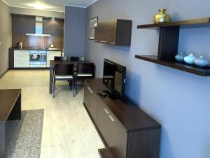 Kuchnia lub aneks kuchenny w obiekcie Apartament Tit Aquarius Spa