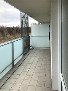 Balkon lub taras w obiekcie Apartament Tit Aquarius Spa