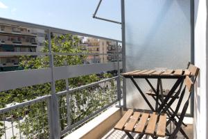 A balcony or terrace at Kalamata Art Rooms