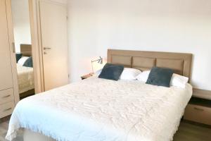Posteľ alebo postele v izbe v ubytovaní Antonia Apartments
