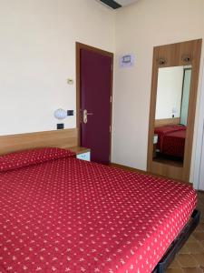 Postel nebo postele na pokoji v ubytování Hotel Flamingo