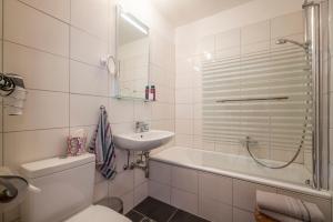 A bathroom at Berghof Haselsberger