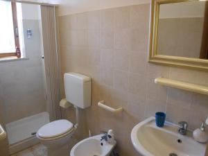 Koupelna v ubytování B&B Il Cedro