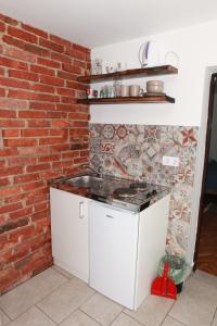 Kuchyňa alebo kuchynka v ubytovaní Apartman Kupa