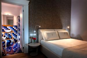 Posteľ alebo postele v izbe v ubytovaní La Fornace Relais & Spa