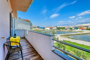 Balkón alebo terasa v ubytovaní Apartments Rija