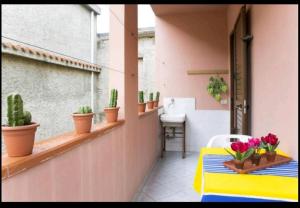 Balkón nebo terasa v ubytování Appartamento Vacanza Ogliastra