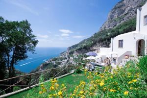 a view of the amalfi coast from a house at La Scivitella in Amalfi