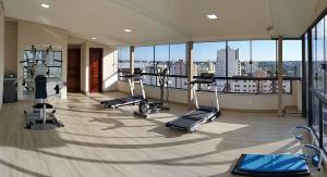 Fitness center at/o fitness facilities sa Hotel Lang Palace