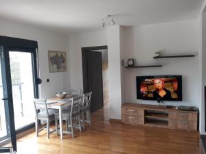 TV in/ali zabaviščno središče v nastanitvi apartman SUPERKLASIKO