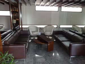 Posezení v ubytování Capitol Residency