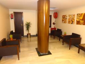 Posezení v ubytování Capitol Residency