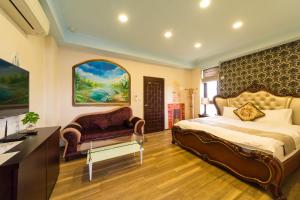 Postel nebo postele na pokoji v ubytování Gem B&B