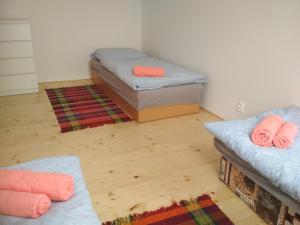 Postel nebo postele na pokoji v ubytování Apartment 2 + 27 fotografií
