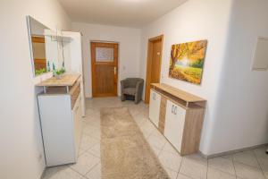 Kuchyň nebo kuchyňský kout v ubytování Ferienwohnung Ruderich