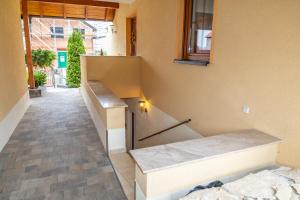 Postel nebo postele na pokoji v ubytování Ferienwohnung Ruderich