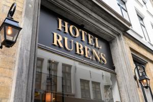 Certifikát, hodnocení, plakát nebo jiný dokument vystavený v ubytování Hotel Rubens-Grote Markt