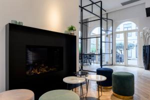Posezení v ubytování Hotel Rubens-Grote Markt